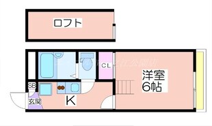 レオパレスジョイフルの物件間取画像